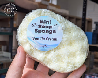 Vanilla Cream Soap Sponge