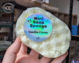 Vanilla Cream Soap Sponge