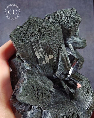 Velvet Black Tourmaline Cluster - Namibia #1