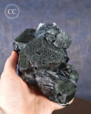 Velvet Black Tourmaline Cluster - Namibia #1