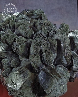 Velvet Black Tourmaline Cluster - Namibia #1