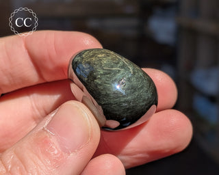Velvet Obsidian Pebble #3