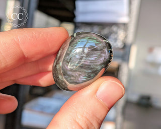 Velvet Obsidian Pebble #3