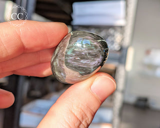 Velvet Obsidian Pebble #3