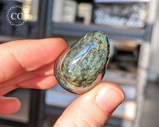 Velvet Obsidian Pebble #4