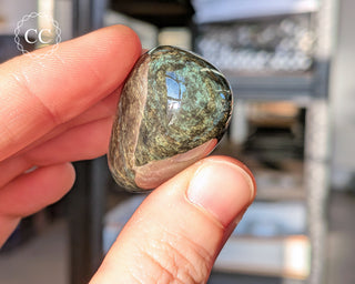 Velvet Obsidian Pebble #4