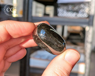 Velvet Obsidian Pebble #4