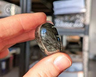 Velvet Obsidian Pebble #5