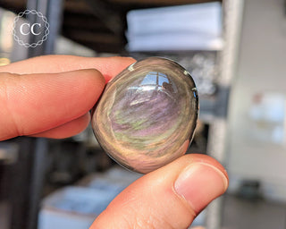 Velvet Obsidian Pebble #6