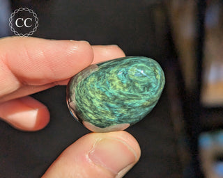 Velvet Obsidian Pebble #1