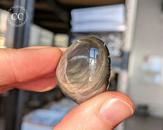 Velvet Obsidian Pebble #6