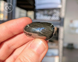 Velvet Obsidian Pebble #6