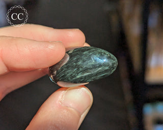 Velvet Obsidian Pebble #1