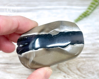 Volcano Agate Chunky Palm Stone #7