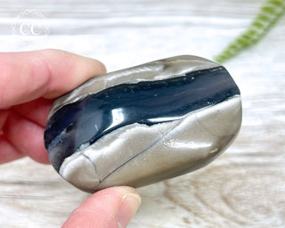 Volcano Agate Chunky Palm Stone #7