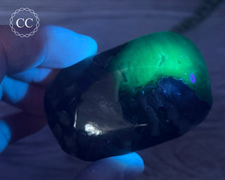 Volcano Agate Chunky Palm Stone #2