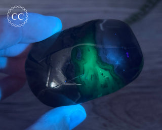 Volcano Agate Chunky Palm Stone #2