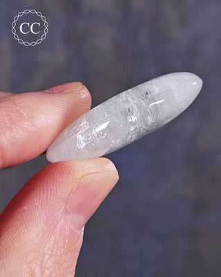 White Apophyllite Polished #1