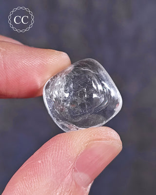 White Apophyllite Polished #12