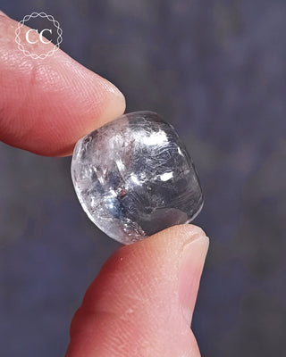 White Apophyllite Polished #12