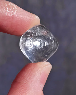 White Apophyllite Polished #12