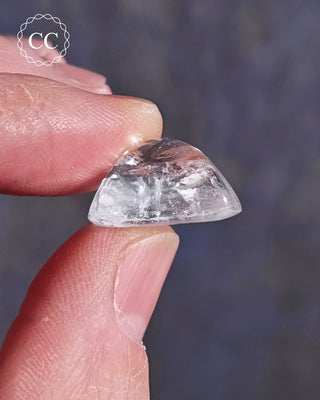 White Apophyllite Polished #12