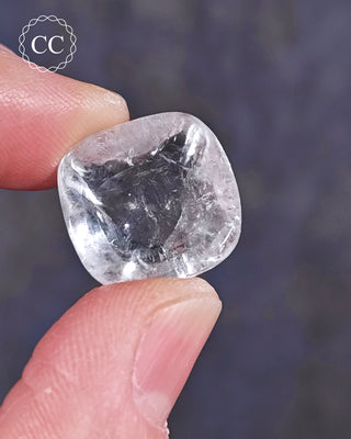 White Apophyllite Polished #12