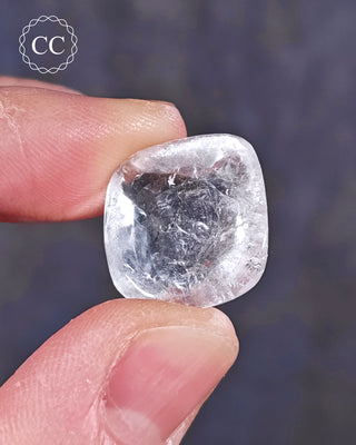 White Apophyllite Polished #12