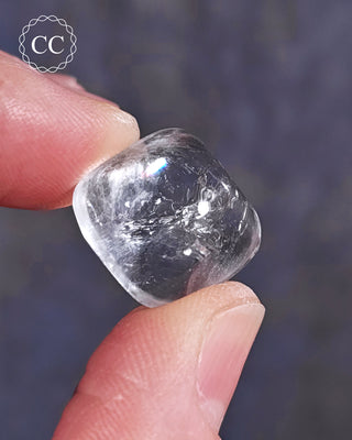 White Apophyllite Polished #13