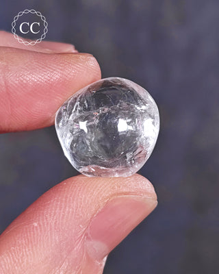White Apophyllite Polished #14