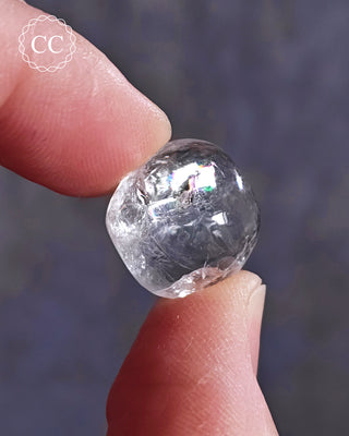 White Apophyllite Polished #14