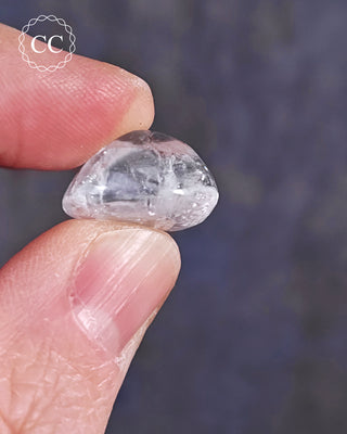 White Apophyllite Polished #14