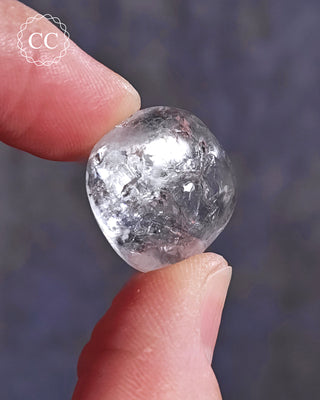 White Apophyllite Polished #15