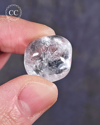 White Apophyllite Polished #15