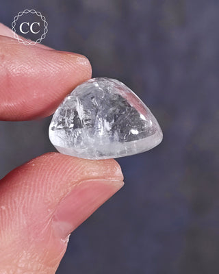 White Apophyllite Polished #15