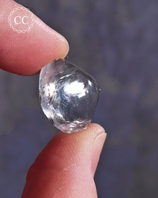 White Apophyllite Polished #16