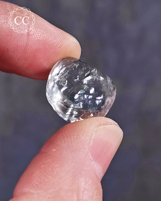 White Apophyllite Polished #16