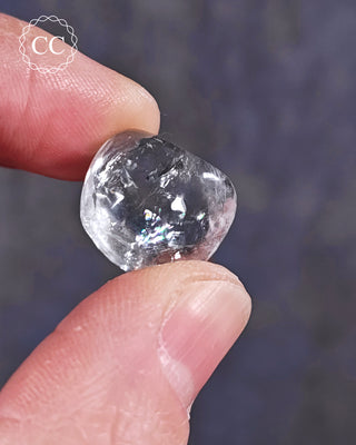 White Apophyllite Polished #16