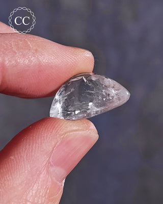 White Apophyllite Polished #16