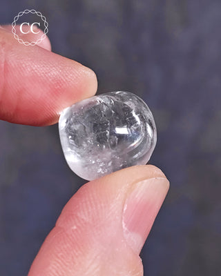 White Apophyllite Polished #17