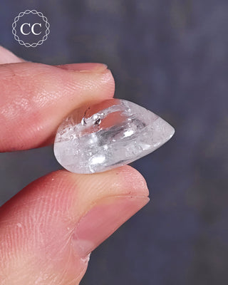 White Apophyllite Polished #17