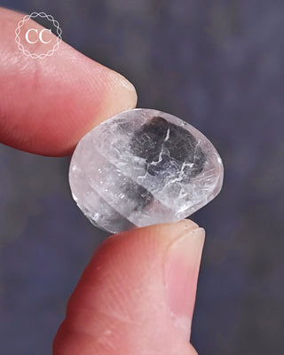 White Apophyllite Polished #17
