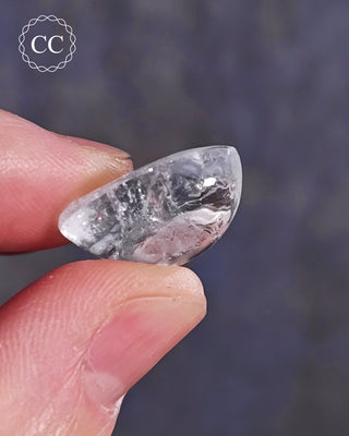 White Apophyllite Polished #18