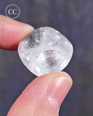 White Apophyllite Polished #2
