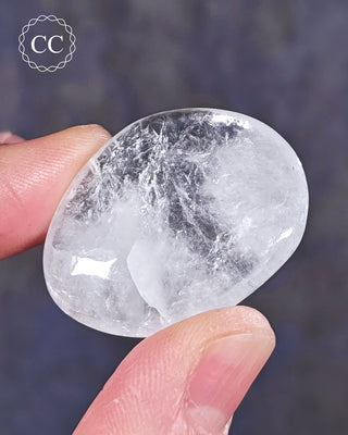 White Apophyllite Polished #1