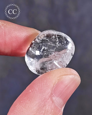 White Apophyllite Polished #3