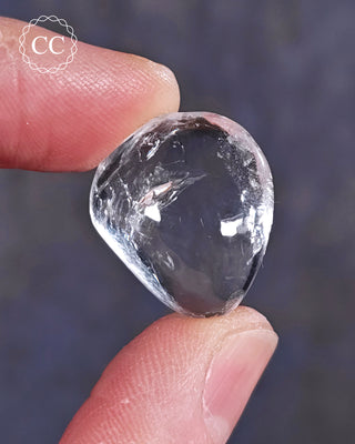 White Apophyllite Polished #3