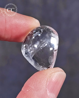 White Apophyllite Polished #3