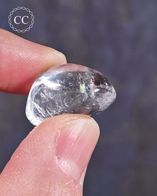 White Apophyllite Polished #3