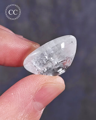 White Apophyllite Polished #4